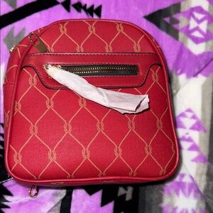 Chic Red Women's Backpack